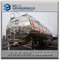 45000 liters Tri-axle tanker trailer for tractor / gasoline crude oil fuel tank semi trailer